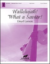 Hallelujah! What a Savior! Handbell sheet music cover